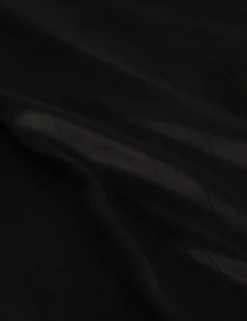 Satin Midi-Kleid mit Wasserfallausschnitt