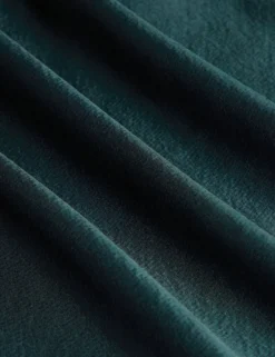 Satin-Top mit Wasserfallausschnitt und Trägern