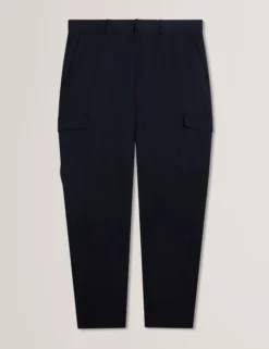 Schmal geschnittene, elegante Cargohose