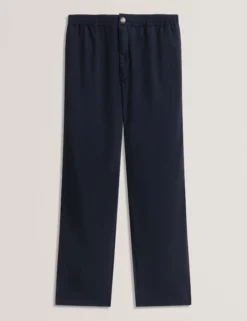 Schmal zulaufende, gewebte Schlupfhose