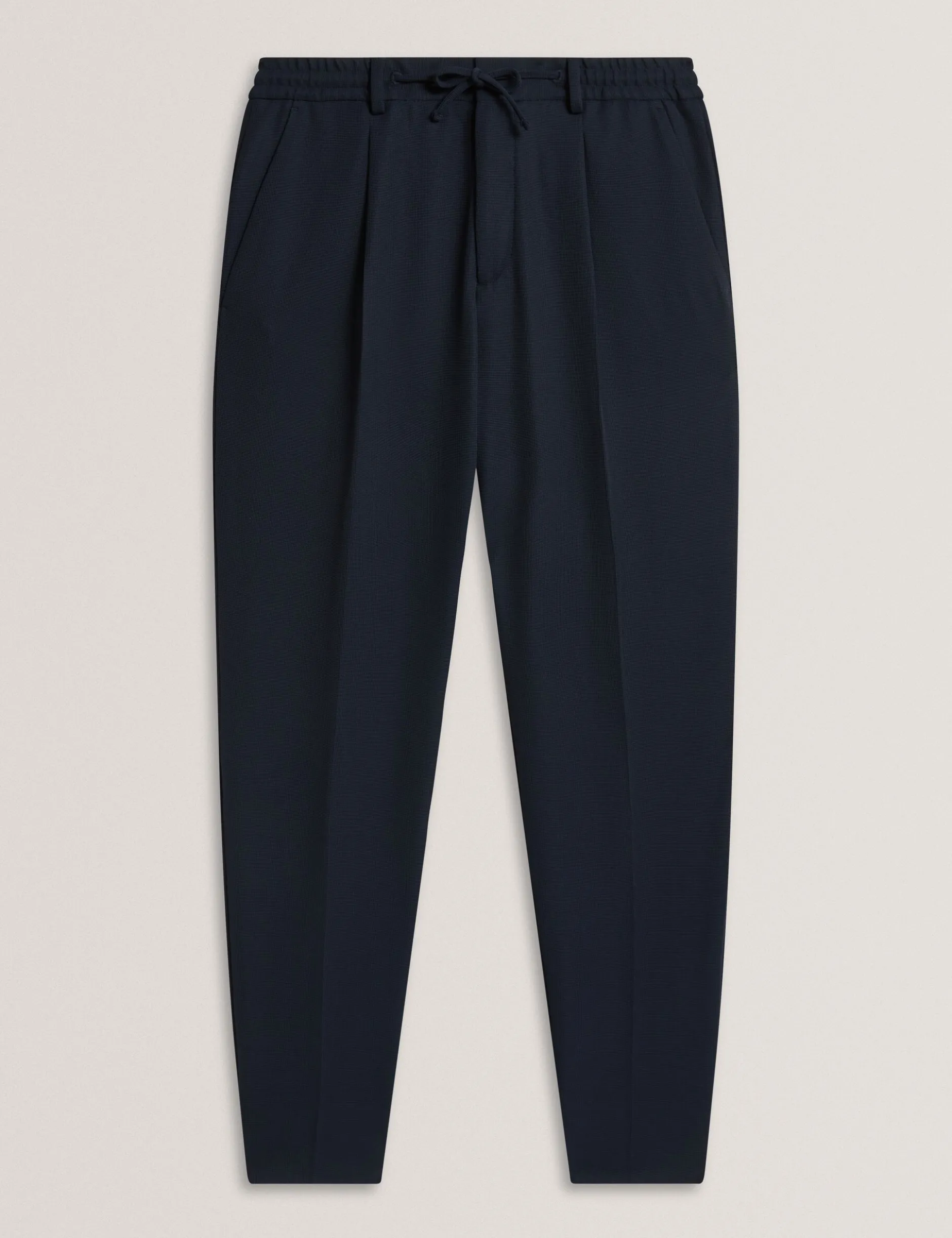 Schmal zulaufende Waffelstrickhose