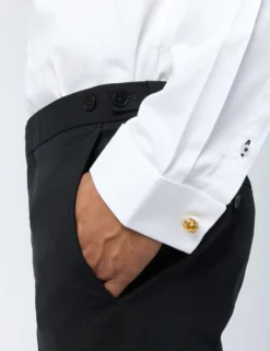 Schwarze Performance Slim Fit Smokinghose