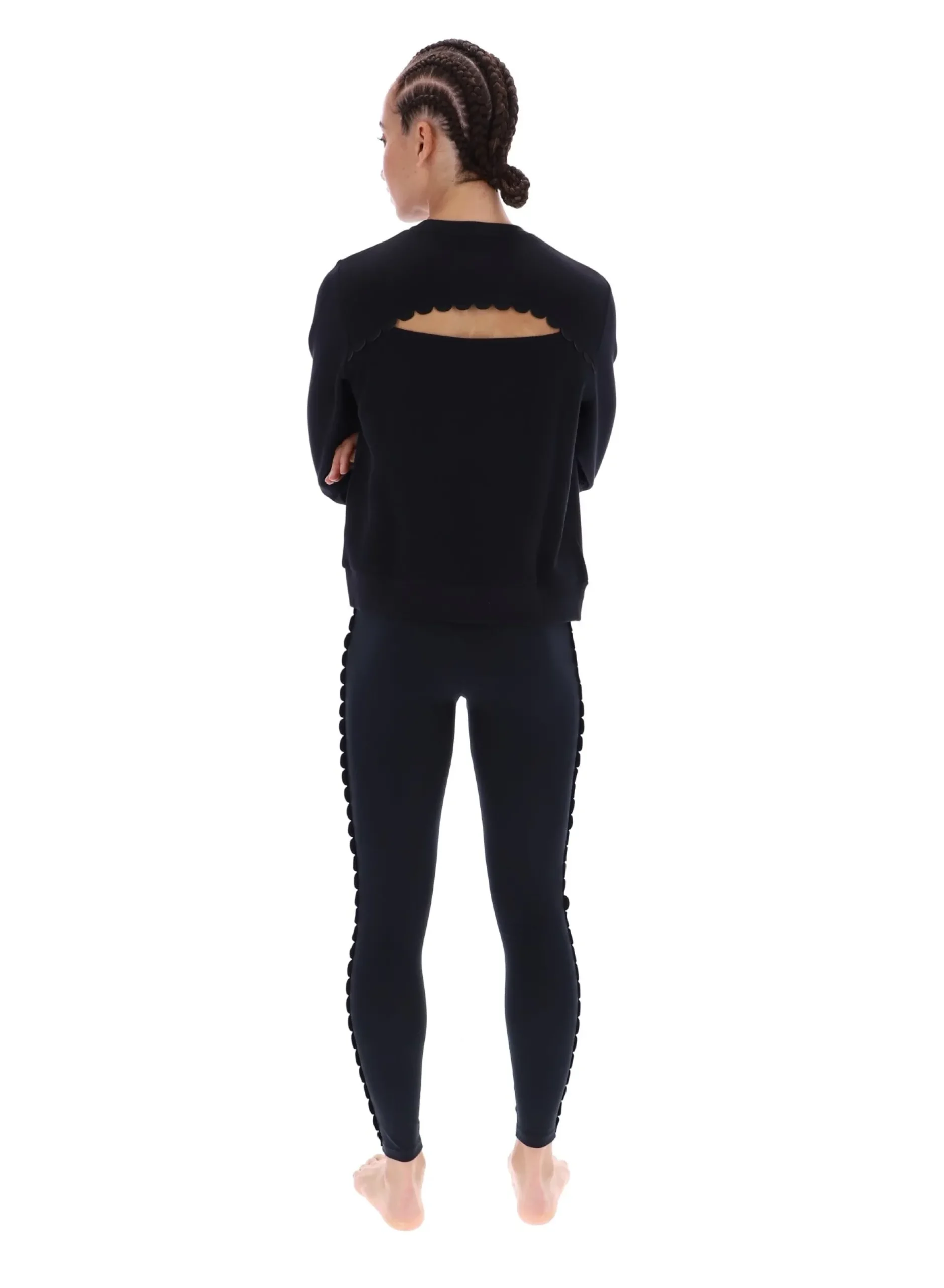 Scuba Active Sweatshirt mit Cut-Out-Details