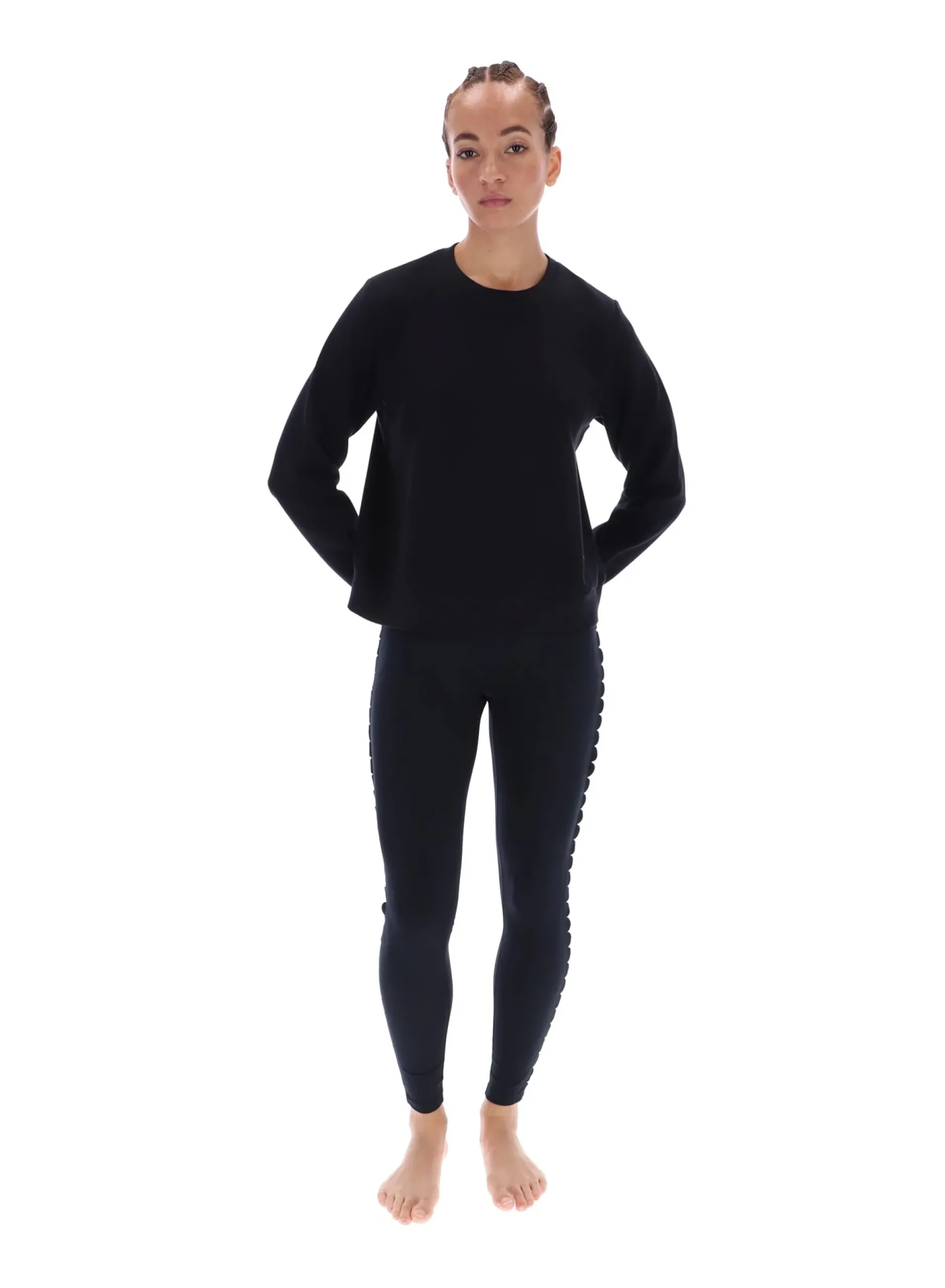 Scuba Active Sweatshirt mit Cut-Out-Details