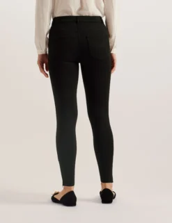 Skinny Fit Jeggings mit Reißverschlussbündchen