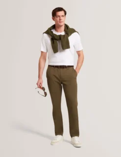 Slim Fit Chinos aus Stretch-Baumwolle