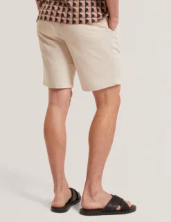 Slim Leg Stretch Cotton Chino Shorts