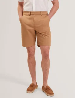 Slim Leg Stretch Cotton Chino Shorts