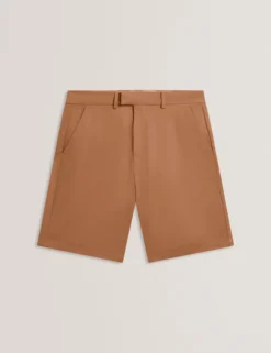 Slim Leg Stretch Cotton Chino Shorts
