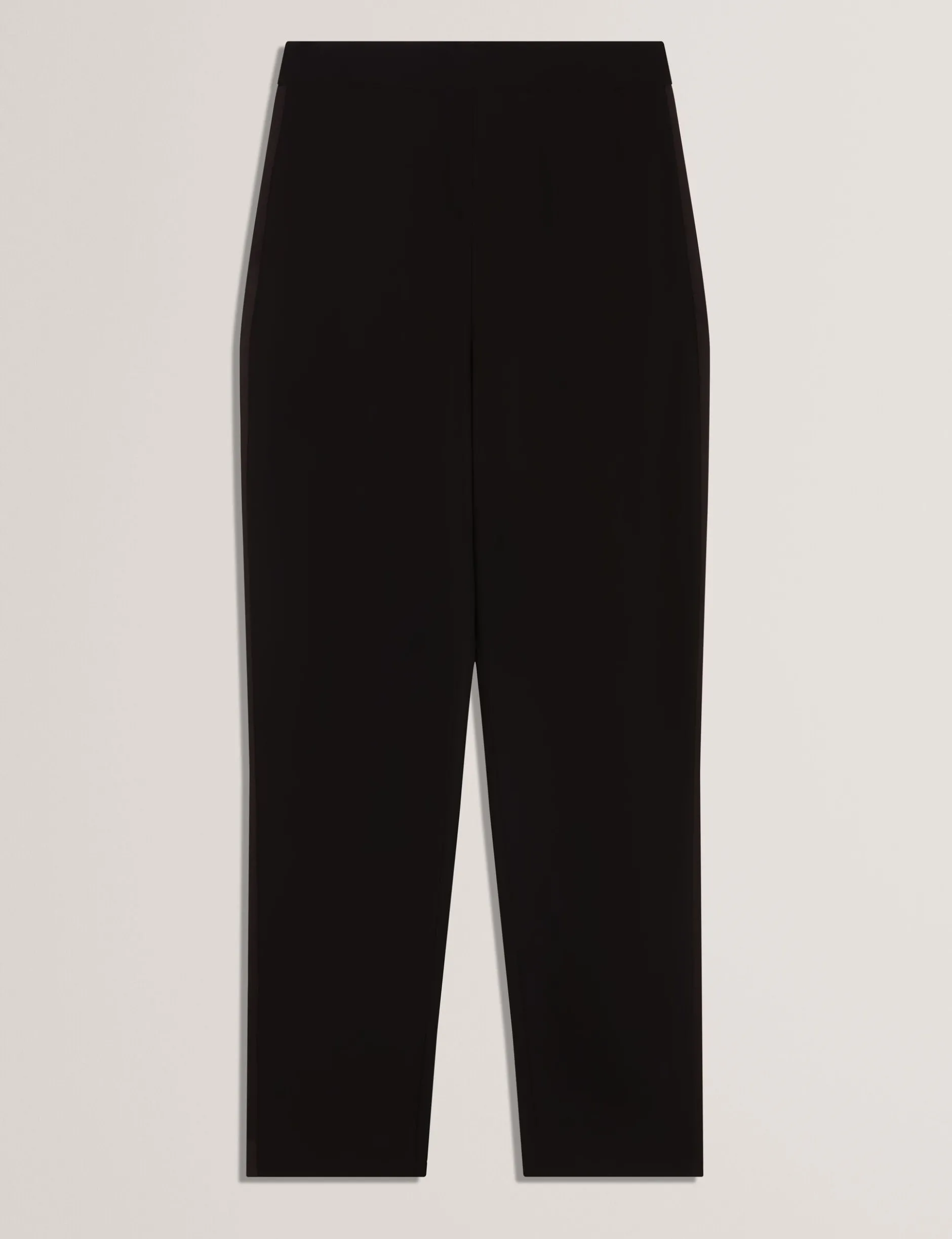 Smokinghose mit Satin-Details, schmal geschnitten