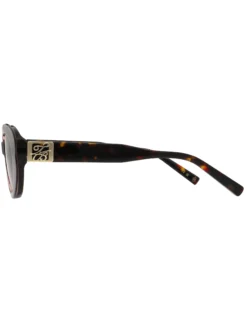 Sonnenbrille mit ovalem Schmetterlingsrahmen