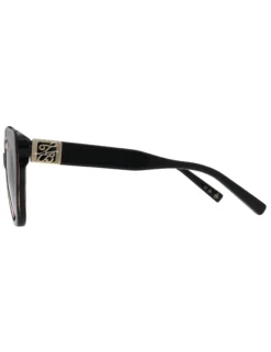 Sonnenbrille mit Schmetterlingsrahmen aus Acetat