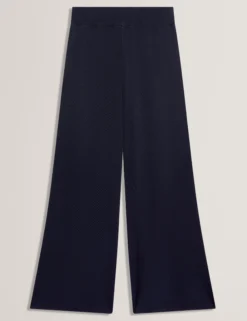 Strickhose zum Hineinschlüpfen mit weitem Bein