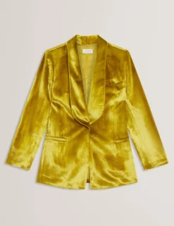 Taillierter Oversize-Blazer aus Samt