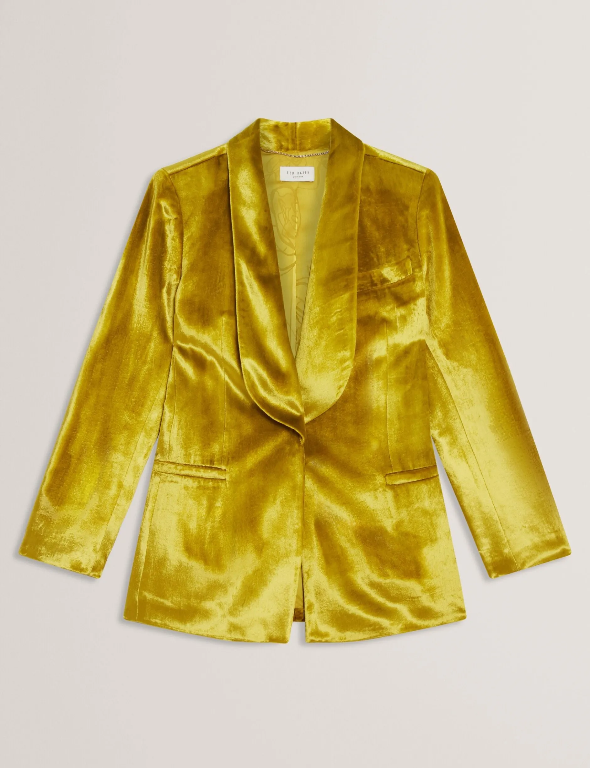 Taillierter Oversize-Blazer aus Samt