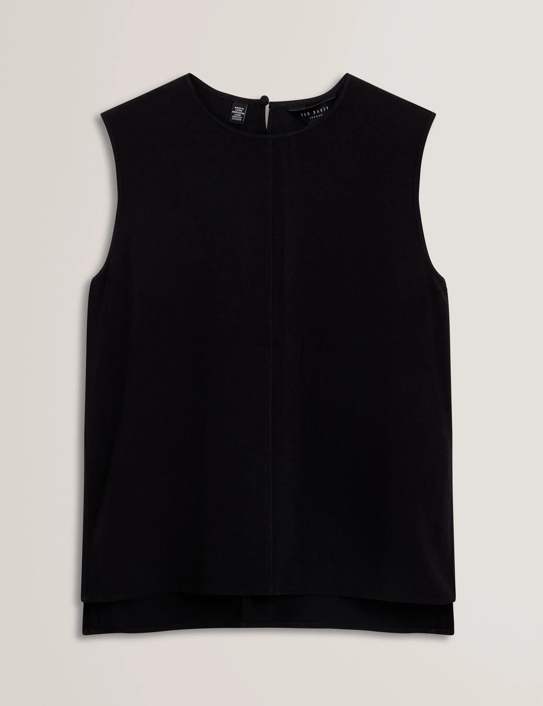 Tanktop mit Ziernähten