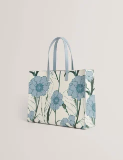 Tasche mit Blumenmuster (breite Ausführung)