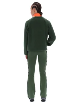Thermojacke aus Borg-Fleece mit hohem Kragen zum Überziehen