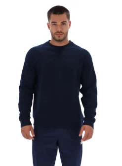 Trainings-Sweatshirt mit geprägtem Logo und Rundhalsausschnitt
