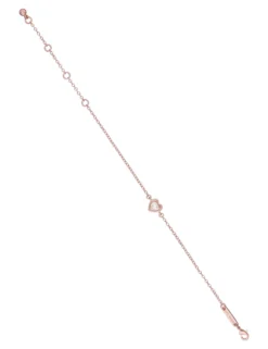 Verstellbares Armband mit Kristallherz