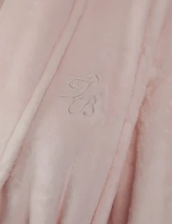 Weiches Fleece-Gürtelkleidchen