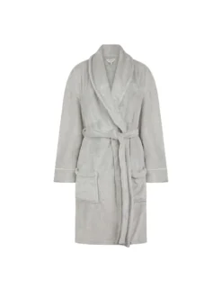 Weiches Fleece-Gürtelkleidchen