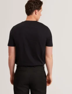 Weiches T-Shirt mit Rundhalsausschnitt