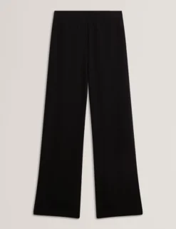 Weite Hose mit Paspeldetails
