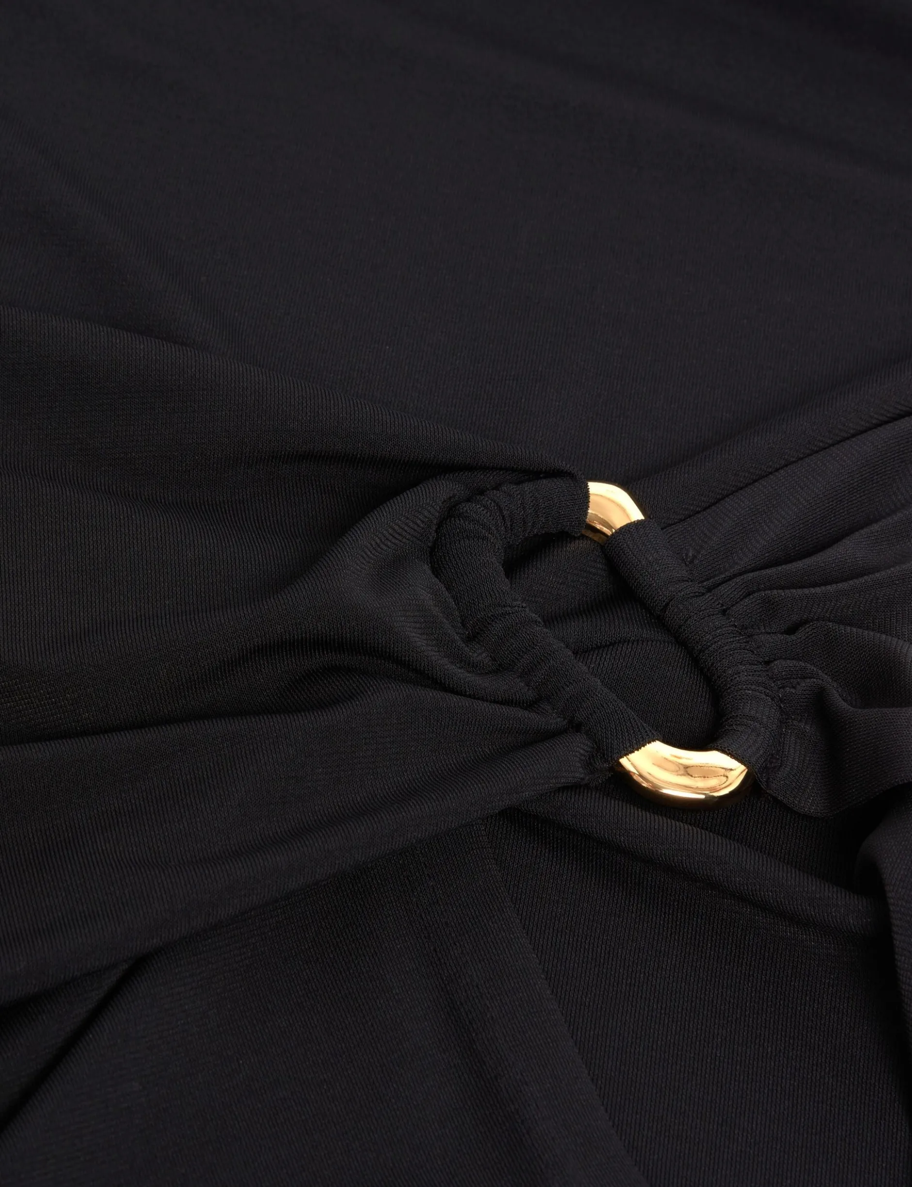 Wickelkleid aus Jersey mit langen Ärmeln, Midi-Länge