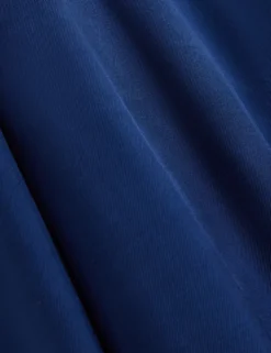 Wickelkleid mit Taillengürtel und Trägern, Midi-Länge