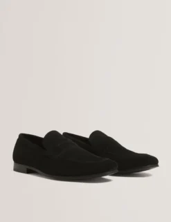 Wildleder-Sattelslipper