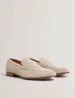 Wildleder-Sattelslipper