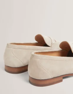 Wildleder-Sattelslipper