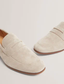 Wildleder-Sattelslipper