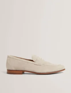 Wildleder-Sattelslipper