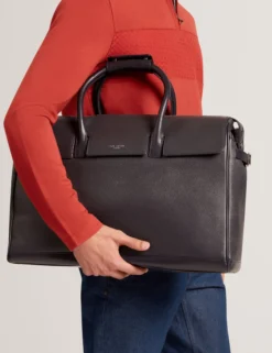 Wochenendreisetasche aus Kaviarleder