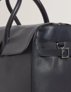 Wochenendreisetasche aus Kaviarleder