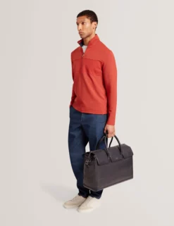 Wochenendreisetasche aus Kaviarleder