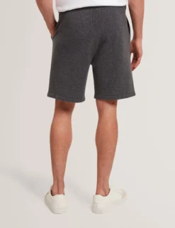 Wollstrick-Shorts mit geradem Bein