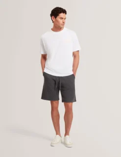 Wollstrick-Shorts mit geradem Bein