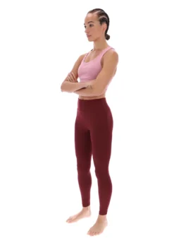 Yoga-BH mit Wellenkante und Racerback-Ausschnitt