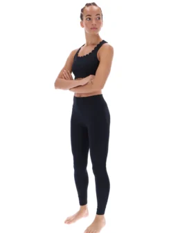 Yoga-BH mit Wellenkante und Racerback-Ausschnitt