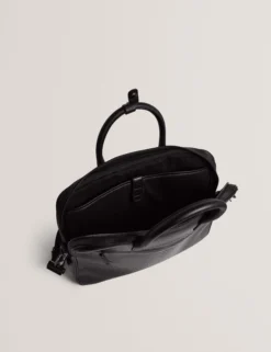 15-Zoll-Laptoptasche aus genarbtem Kunstleder